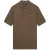 Lyle & Scott Form groen grof slub poloshirt met korte mouwen