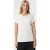 AllSaints Anna Shimmer Tee Stone White