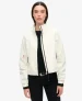 Superdry Vrouwen Klassieke Trekker-jas met Capuchon Wit