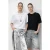 Oversized Geribbelde Crew Neck Twee-Delige T-Shirt Set