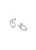 PURELEI Oorbellen ‘Darling Heart’  zilver