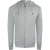 Cavalli Class Hoodie Met Opvallend Bloemenlogo In Grijs Met Ritssluiting