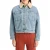 Scotch & Soda Washed Denim Jacket With Sherpa Details Washed Indigo