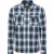 Mountain Warehouse Heren Stream II molton gevoerd overhemd (Blauw)