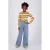 Vingino aansluitende gestreepte longsleeve – groen