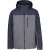 Trespass Heren Curbridge TP75 Waterdichte Jas (Stormgrijs)