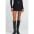 Hoge taille mini skorts