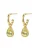 Hey Happiness Oorbellen ‘August Birthstone’  goud