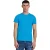Gant heren T-shirt met ronde hals en contrasterend logo – Blauw
