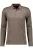 RAGMAN Poloshirt lange mouw bruin, Melange