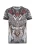 CIPO & BAXX Shirt  grijs / greige / rood