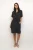 Jurk Feminine black white