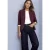 Blazer van jersey met structuur