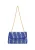 faina Schoudertas  indigo / wit
