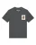 Watapparel Shirt ‘Königin der Herzen’  antraciet / wit