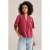 WE Fashion blousetop rood broderie