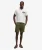 Premium Gestructureerde Chino Shorts Green
