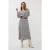 EsQualo Dress Long Utopia Graphic Print