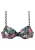 VENICE BEACH Bikinitop  groen / pink / zwart / wit