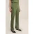 We Fashion Trouser Olive Green