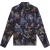 Ted Baker Kalmill Regular Fit Overhemd Met Bladerschaduwprint In Marineblauw