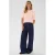Saint Tropez top lichtroze grof gebreid
