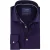Ledub overhemd donkerblauw modern fit katoen