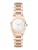 Tamaris Analoog horloge  rose-goud / wit