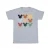 Disney Heren Mickey Mouse Hoofden Vierkant T-shirt (Sportgrijs)