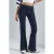 Geribbelde Elastische Flared Broek