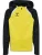 Hummel Sportief sweatvest ‘LEAD 2.0’  geel / zwart / wit