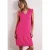 Street One Dames Knielange jurk met Shiffley-details in Pink