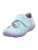 SUPERFIT Huisschoenen ‘BONNY’  turquoise / lavendel / zwart / wit
