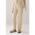 Summum Woman Tapered Chino Cotton Linen Twill Sesame