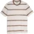 Scotch & Soda Textured Spacedye Stripe Ss Tee Swan