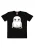 LOGOSHIRT Shirt ‘Harry Potter – Hedwig’  zwart / wit