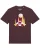 Watapparel Shirt ‘ Von Bären und Bergen ‘  gemengde kleuren / donkerrood