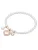 Lulu & Jane Armband  rose-goud / wit / parelwit