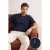 TRENDYOL MAN Heren Donkerblauw Effen Kort Regular fit Poloshirts
