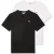 FILA Brod Tee  Double Pack Brightwhite-blackbeauty