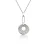 Orphelia Dames 925 Sterling Zilveren Ketting met Hanger – Zilver ZH-4592
