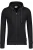 HAKRO Hooded sweatshirt zwart, Effen