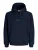 JACK & JONES Sweatshirt ‘JORNorrebro’  nachtblauw / oranje