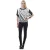 Top met Sheer Back Print