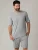 zd ZERO DEFECTS Pyjama kort ‘Short modal Trendy grey pyjama set’  grijs