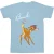 Disney Meisjes Bambi Vlinderstaart Katoenen T-Shirt (Babyblauw)
