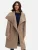 Navahoo Samtrose dames overgangsmantel met opstaande kraag – elegant & modern