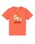 watabout.kids Shirt ‘Lama Kleiner Bruder’  blauw / oranje / pasteloranje / wit