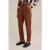 We Fashion Trouser Cinnamon Brown