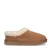 Manfield suède pantoffels cognac